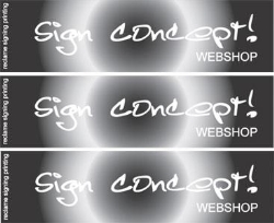 Sign Concept reclamematerialen
