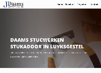 Website van Stukadoor Daams Stucwerken 