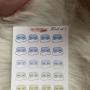 Planner sticker mask set 5