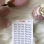 Planner stickers b2s bow 2