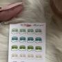 Planner sticker mask set 6