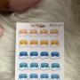 Planner stickers mask set 4