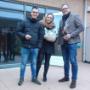 Sleutel vd woning ontvangen