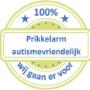 100% Prikkelarm wij gaan er vo