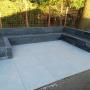 Zitelement van wallblocks
