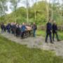 Natuurbegraafplaats in scene