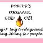 Porter's CBD oil