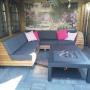 Loungeset inclusief kussens