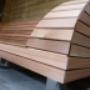 Ronde armleuning Loungeset