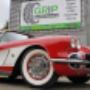'58 Corvette uitgelijnd