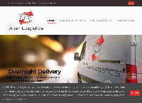 Website van Alon Logistics BV 