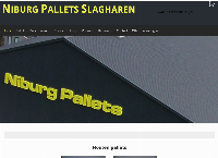 Website van Niburg Pallets B.V. 