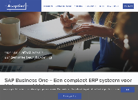 Website van Asaptive B.V. 