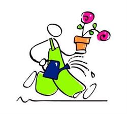 De tuinplantenmarkt Ens
