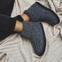 BERGSTEIN COZY Pantoffels – sloffen grijs