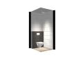 Toilet van 1,2 m² slopen huidige toilet en geen nieuw plafond