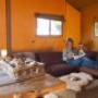 Ontspannen in de Glamptent