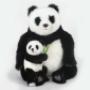 Panda knuffel met jong, MeHans