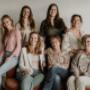 Het hele team: vlnr.Marjolein, Iris,Charlette, Abygael, Florin, Karin, Ellen