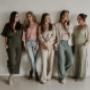vlnr: Charlette, Marjolein, Iris, Florin, Abygael