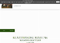 Website van Kunsthandel Martins anno 2018 