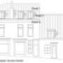 Gevel woning Haarlem