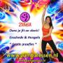Zumba docent Priscilla