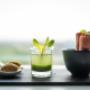 Signature drinks and bites at Floor17 rooftop restaurant, cocktailbar and terrace in Amsterdam is a place for refined presentation and fresh ingredients with a view over the city.