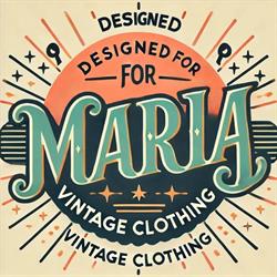 Designed For Maria Vintage Clothing