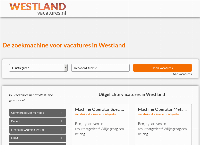 Website van Westland Vacatures 