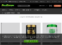 Website van RealSupps 