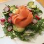 Salade gerookte zalm