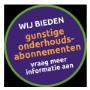Onderhoudsabonnementen