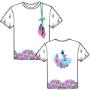 T-shirt van tricot paneel Ballet - Stenzo