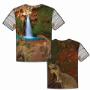 T-shirt van tricot paneel Dino - Stenzo