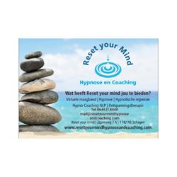 Reset your Mind Hypnose en Coaching