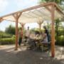 pergola's met schaduwdoek