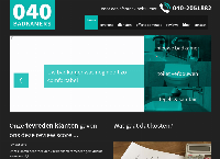 Website van 040 Badkamers 