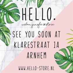 HELLO. urban jungle & store