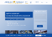 Website van Arslan & Arslan Advocaten - Letselschade 