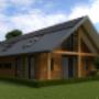 Houten woning