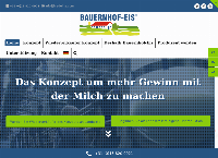 Website van Bauernhof Eis 