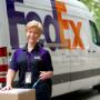 FedEx Express shipping courier in Hoofddorp