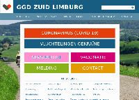 Website van Jeugdgezondheidszorg van de GGD Zuid Limburg 