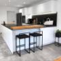 Keuken met bar