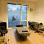 Eén van de drie behandelkamers bij Fysiotherapie Yerseke.