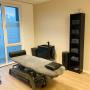 Eén van de drie behandelkamers bij Fysiotherapie Yerseke.