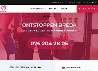 Website van Ontstoppen Breda Riool, Afvoer, Wc & Gootsteen 