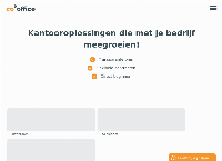 Website van Co-office | Kantooroplossingen die met je bedrijf meegroeien! 
