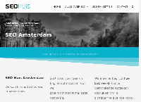 Website van SEO HUIS Amsterdam 